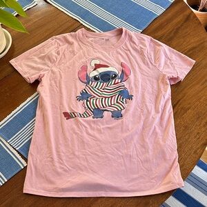 Abercrombie Kids Stitch Christmas T-Shirt Girls Size 15/16